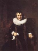 REMBRANDT Harmenszoon van Rijn Portrait of Margaretha de Geer.Wife of Jacob Trip painting